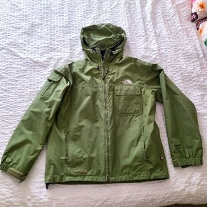 Men's North Face Hyvent Polartec Winter Jacket With Zip-Out Fleece Vest